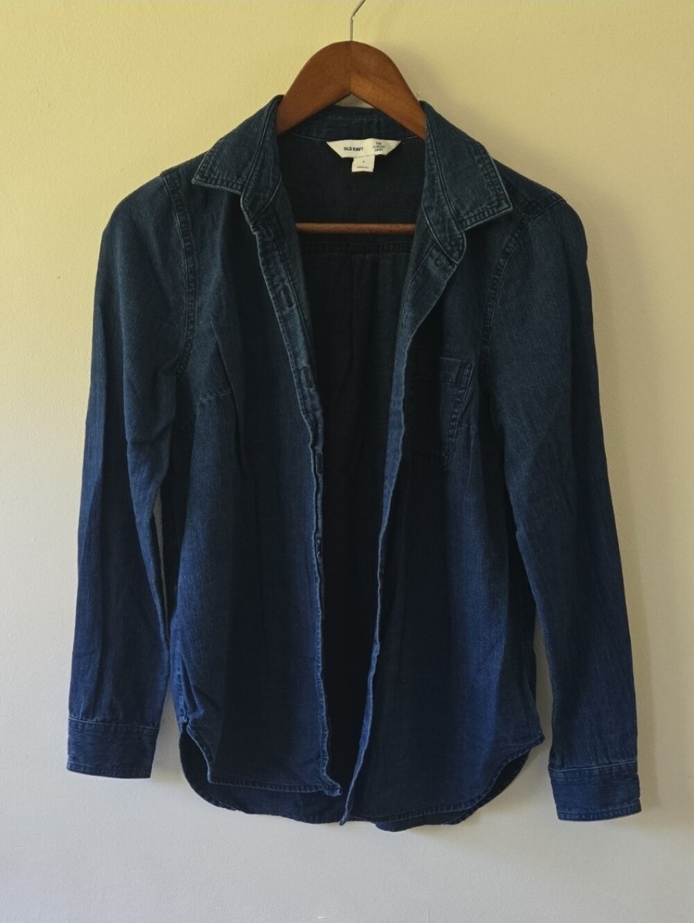 Old Navy The Classic Shirt Denim Shirt Jacket Blue Small